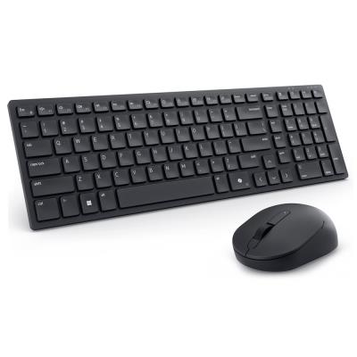 DELL KM555/ Německá/ bezdrátová tichá klávesnice + myš/ USB/ černá