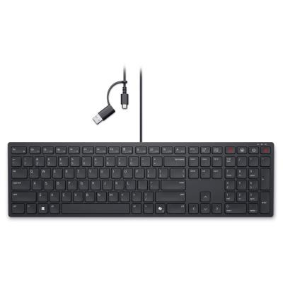 DELL KB525C/ US mezinárodní/ klávesnice/ USB/ černá