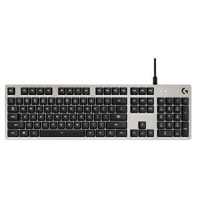 Logitech herní klávesnice G413/ mechanická/ Romer-G/ USB/ US layout/ Stříbrná