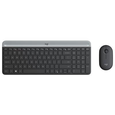 Logitech set klávesnice a myši MK470/ bezdrátový/ 2.4GHz/ USB přijímač/ CZ/ černý