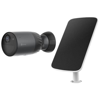 EZVIZ set IP kamera BC1C 4K/ bullet/ Wi-Fi/ 8Mpix/ krytí IP65/ objektiv 2,8mm/ H.265/ IR ž 15 m/ černá + solární panel F