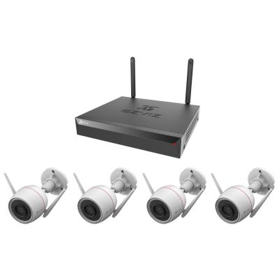 EZVIZ H3C 2K+ Wi-Fi KIT/ bullet/ 4Mpix/ 1x NVR CS-X5S-R100-8W/ 4x IP kamera H3C 2K+/ HDMI/ VGA/ Wi-Fi/ LAN