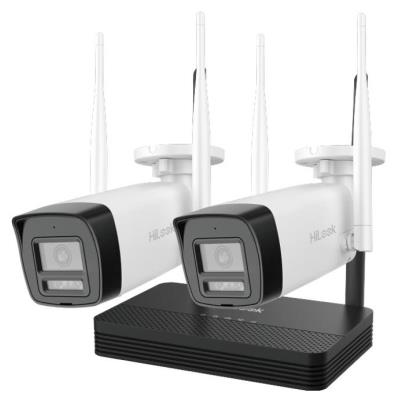 HiLook Powered by HIKVISION/ WiFi Bullet KIT IKS-2044BH-PH/W/ 4Mpx/ 2x kamery IPC-B140HA-LDF/W/ 1x NVR-DS-7104NI-S1/W