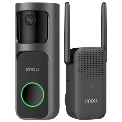 Imou by Dahua chytrý domovní zvonek 2S Kit/ Wi-Fi/ 3Mpix/ 2048 x 1536/ H.265/ senzor pohybu/ IR přísvit/ černý/ CZ app