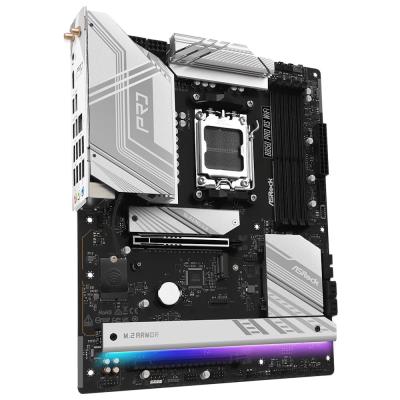 ASRock B850 Pro RS WiFi / AMD B850 / AM5 / 4x DDR5 DIMM / 4x M.2 / HDMI / USB-C / WiFi / ATX