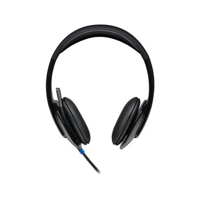 Logitech Headset Stereo H540/ drátová sluchátka + mikrofon/ USB/ černá
