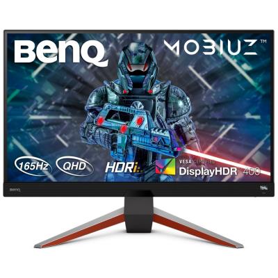 BENQ Mobiuz 27" LED EX2710Q/ 2560x1440/ IPS panel/ 1000:1/ 1ms/ 2x HDMI/ DP/ 165Hz/ repro/ černý