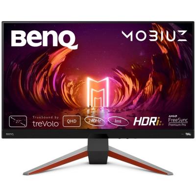 BENQ Mobiuz 27" LED EX270QM/ 2560x1440/ IPS panel/ 1000:1/ 1ms/ 2x HDMI/ DP/ 240Hz/ repro/ černý