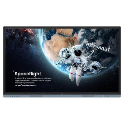 BENQ dotykový panel 86" RM8604/ UHD 4K/8GB I 32GB /provoz 18/7/ HDMI/DP/ USB-C/ Android 13/NFC/40 dotykových bodů