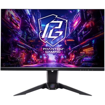 Phantom Gaming by Asrock monitor PG27QFT2A 27"/IPS/2560x1440/180Hz/400cd/m2/1ms/2xHDMI/DP/AMD FreeSync/výškově nast.