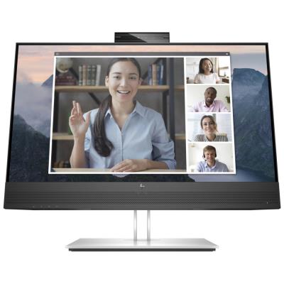 HP E24mv 23,8"/ 1920x1080/ IPS/ 5ms/ 250 cd/m2/ VGA/ DP/ HDMI/ USB/ PIVOT/ VESA/ černo-stříbrný