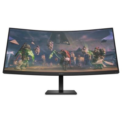 HP OMEN 34c/ 34" prohnutý/ 3440x1440/ VA/ 1ms/ 400 cd/m2/ 3000:1/ HDMI/ DP/ jack/ VESA/ černý