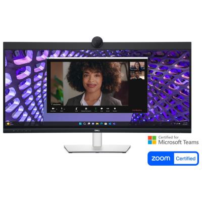 DELL P3424WEB/ 34" curved/ 21:9/ 3440 x 1440/ WQHD/ 1000:1/ 8ms/IPS/DP/HDMI/USB-C/4xUSB/RJ45/webkamera/3Y Basic on-s.