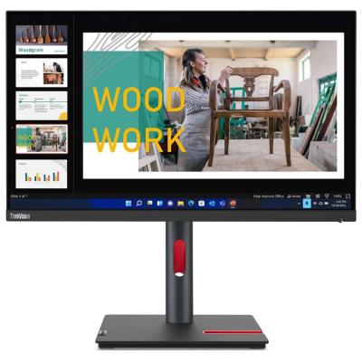 Lenovo P24q-30/ 23,8" IPS/ 2560x1440/ 16:9/ 300cd/m2cmd/ 1000:1 / 4ms/ HDMI/ DP/ USB/ jack/ VESA/ PIVOT/ černý