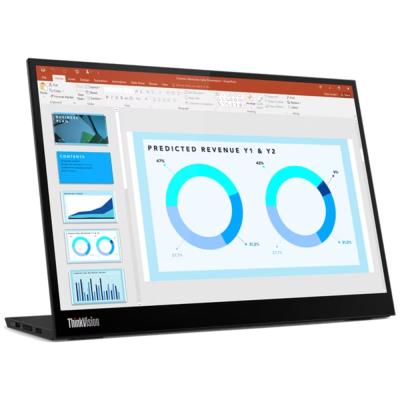 Lenovo ThinkVision M14d/ 14" IPS/ 2240x1400/ 16:10/ 300cd/m2cmd/ 1500:1 / 6ms/ USB/ VESA/ černý