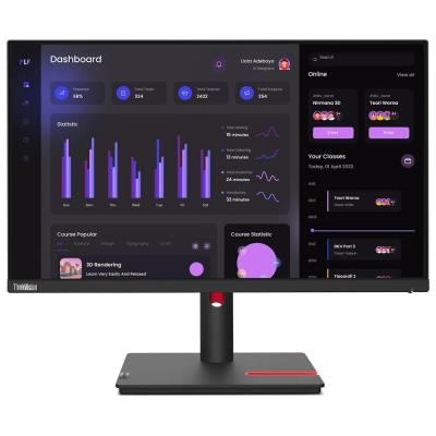 Lenovo T24i-30/ 23,8" IPS/ 1920x1080/ 16:9/ 250cd/m2cmd/ 1000:1 / 4ms/ HDMI/ VGA/ DP/ USB/ VESA/ PIVOT/ černý