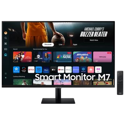 Samsung Smart Monitor M7 32" / M70D / 4K UHD 3840x2160 / 16:9 / VA / 4ms / 60Hz / HDMI/USB/USB-C/WiFi/BT/VESA/Repro