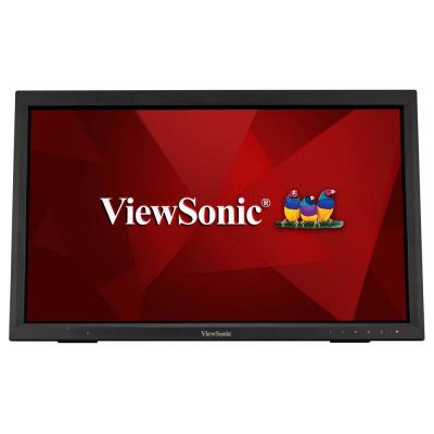 ViewSonic TD2223 / 22"/ IR Touch/ TN / 16:9/ 1920x1080/ 5ms / 250cd/m2 / DVI / HDMI/ VGA / USB/ Repro / Bookstand