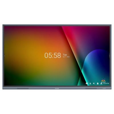 ViewSonic Multi Touch Display IFP7533-G/ 75"/ UHD/450nits, 5000:1, 8G RAM/128GB/HDMI/VGA/USB-C /RJ45 x2, RS232 x1, Grey