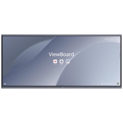 ViewSonic Flat Touch Display IFP105UW/ 105"/WUHD/128GB/8GB/400cd / Android / OPS/ HDMI/ USB-C/Subwoofer Speaker/ Black
