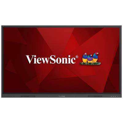ViewSonic Flat Touch Display IFP65G1/ 65"/ UHD/400nits, 1200:1/HDMI/VGA/USB-C /RJ45 x2, RS232 x1, Black