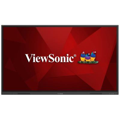 ViewSonic Flat Touch Display IFP75G1/ 75"/ UHD/400nits, 1200:1/HDMI/VGA/USB-C /RJ45 x2, RS232 x1, Black