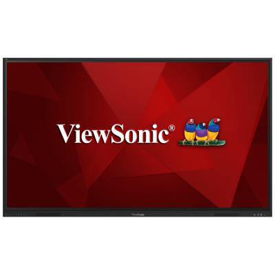 ViewSonic Flat Touch Display IFP86G1/ 86"/ UHD/400nits, 1200:1/HDMI/VGA/USB-C /RJ45 x2, RS232 x1, Black