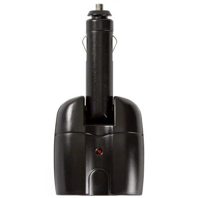 NEDIS univerzální DC/DC napájecí adaptér/ auto adaptér/ 120 W/ 10 A/ 2x 12 V DC zásuvka/ černý