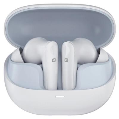 Swissten bluetooth anc sluchátka focus bílá