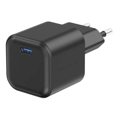 Swissten síťový adaptér gan 1x usb-c 20w power delivery černý