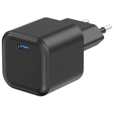 Swissten síťový adaptér gan 1x usb-c 35w power delivery černý