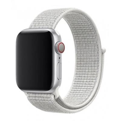 Swissten řemínek pro apple watch nylonový 42 / 44 / 45 / 49 mm bílý