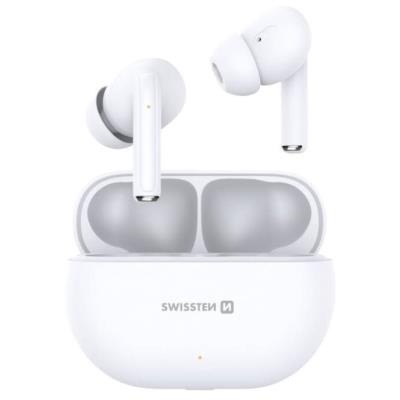 Swissten bluetooth tws sluchátka pro tune bílá