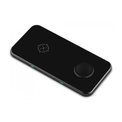 Swissten bezdrátová nabíječka pad 2v1 černá