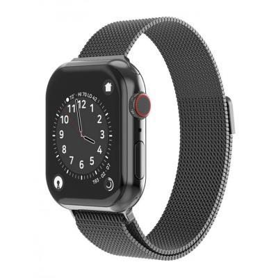 Swissten řemínek pro apple watch milánský tah 42 / 44 / 45 / 49 mm černý