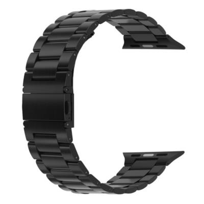 Swissten řemínek pro apple watch kovový 38 / 40 / 41 mm černý