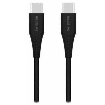 Swissten datový kabelusb-c/usb-c černý 1,2m  (eco balení)