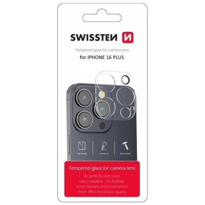 Swissten ochranné sklo na čočky fotoaparátu pro apple iphone 16 plus