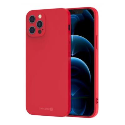 Swissten pouzdro soft joy pro apple iphone 16 plus červené