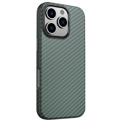 Swissten pouzdro magstick shell pro apple iphone 16 pro max zelené