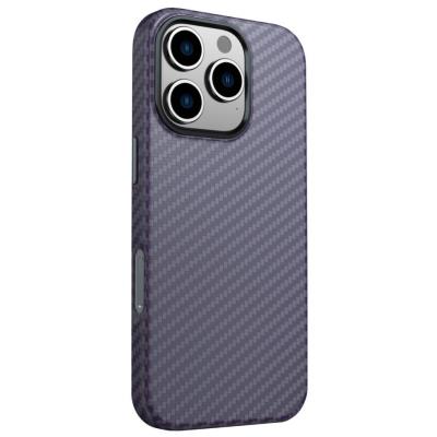 Swissten pouzdro magstick shell pro apple iphone 16 pro fialové