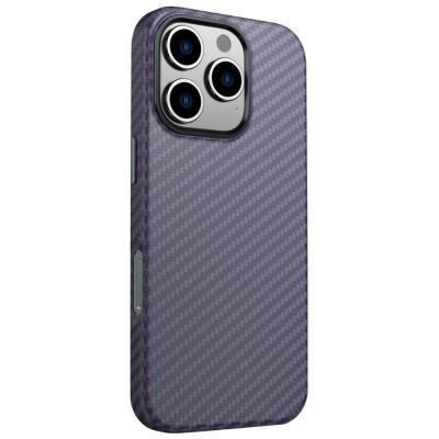 Swissten pouzdro magstick shell pro apple iphone 16 plus fialové