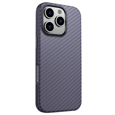 Swissten pouzdro magstick shell pro apple iphone 16 fialové