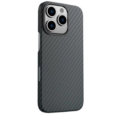 Swissten pouzdro magcarbon pro apple iphone 16 pro max černé