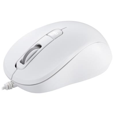 ASUS MU101C/ Kancelářská/ Optická/ Drátová USB/ Bílá