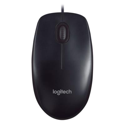 Logitech myš M90/ Drátová/ Optická/ 1000dpi/ USB/ černá