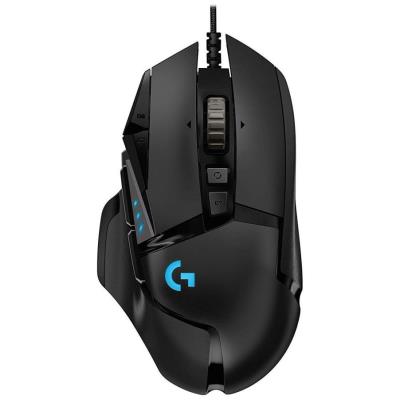 Logitech myš Gaming G502 High Performance / optická / 11 tlačítek / 16000dpi - černá