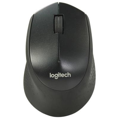 Logitech myš M330 Silent Plus/ bezdrátová/ 3 tlačítka/ 1000dpi/ USB/ černá