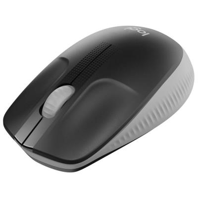 Logitech myš M190/ optická/ bezdrátová/ USB/ 3 tlačítka/ šedá/ 1000dpi