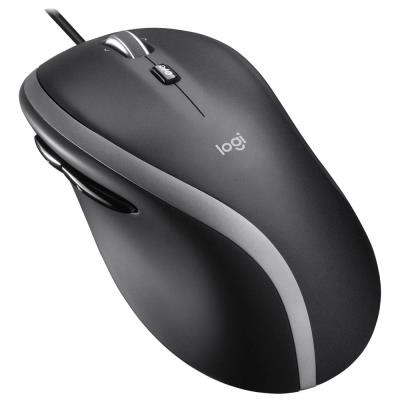 Logitech myš M500s/Kancelářská/Optická/Pro praváky/4 000DPI/Drátová USB/Černá